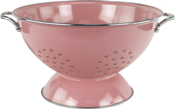 Reston Lloyd Powder Coated Colanders Various Sizes Pink