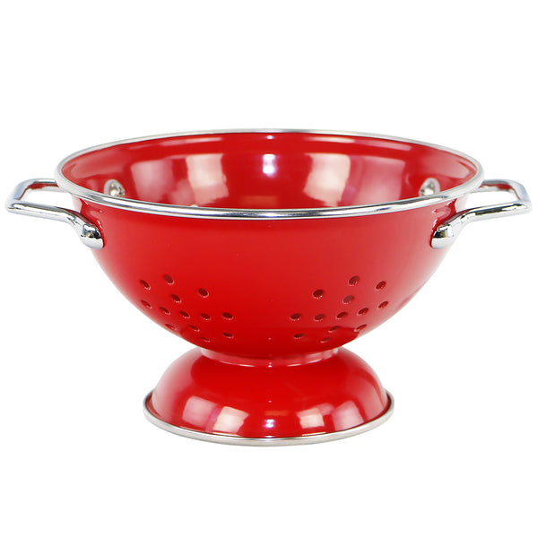 Reston Lloyd Powder Coated Colanders Various Sizes Red