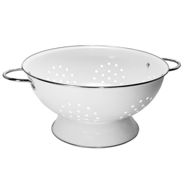 Reston Lloyd Powder Coated Colanders Various Sizes White