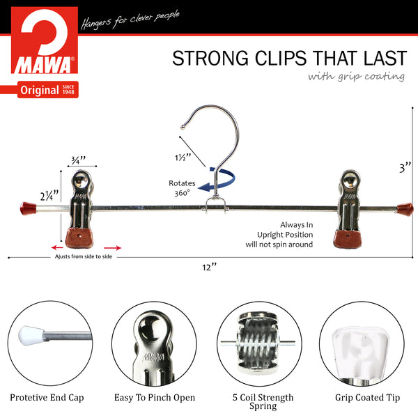 Reston Lloyd 12" Pant Hanger K-30D Copper