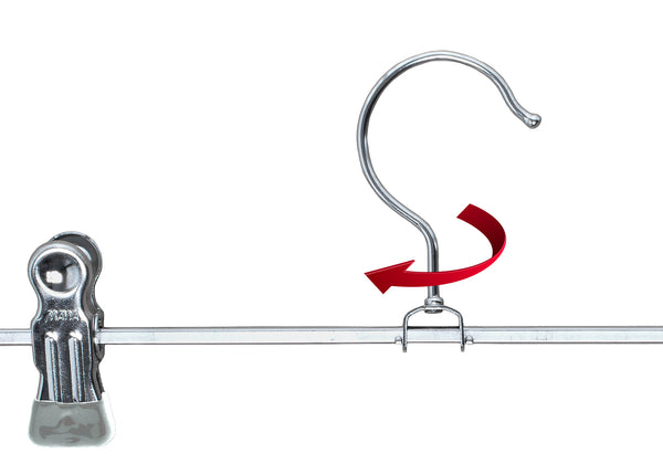 Reston Lloyd 16" Pant Hanger K-40D Silver