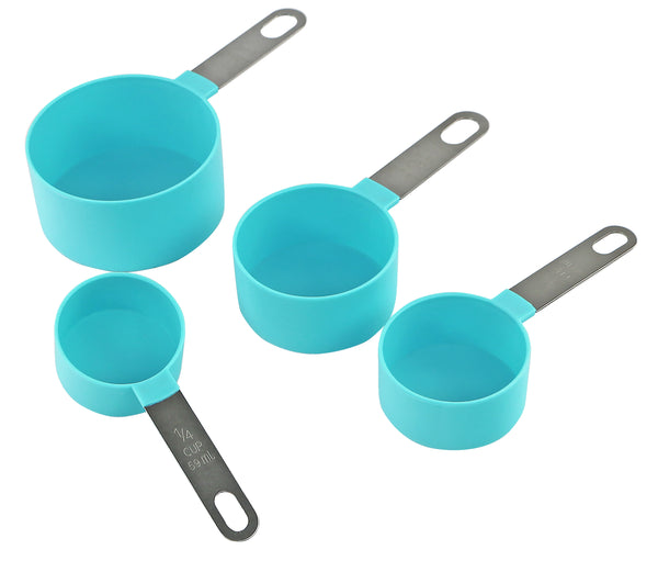 reston lloyd 4pc Measuring Cup Set Turquoise