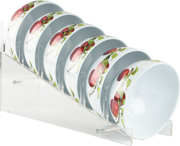 Reston Lloyd 6pc Melamine Bowl Set Harvest Apples