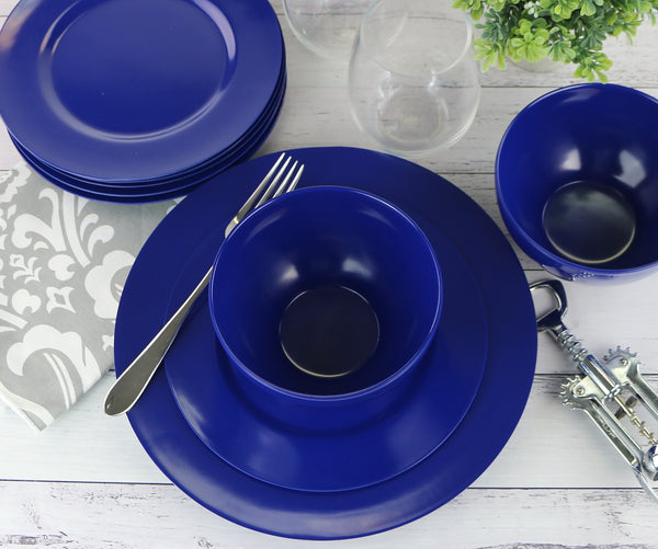 Reston Lloyd 6pc Melamine Bowl Set Indigo