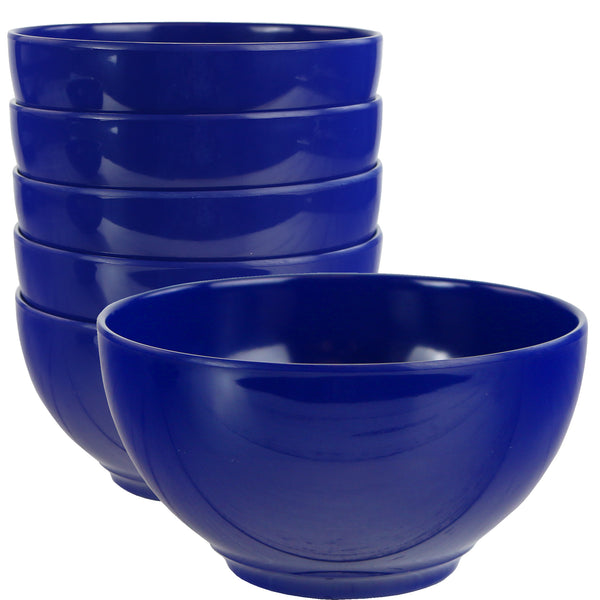 reston lloyd 6pc Melamine Bowl Set Indigo