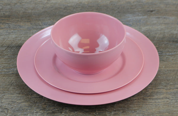 Reston Lloyd 6pc Melamine Salad Plate Set Pink