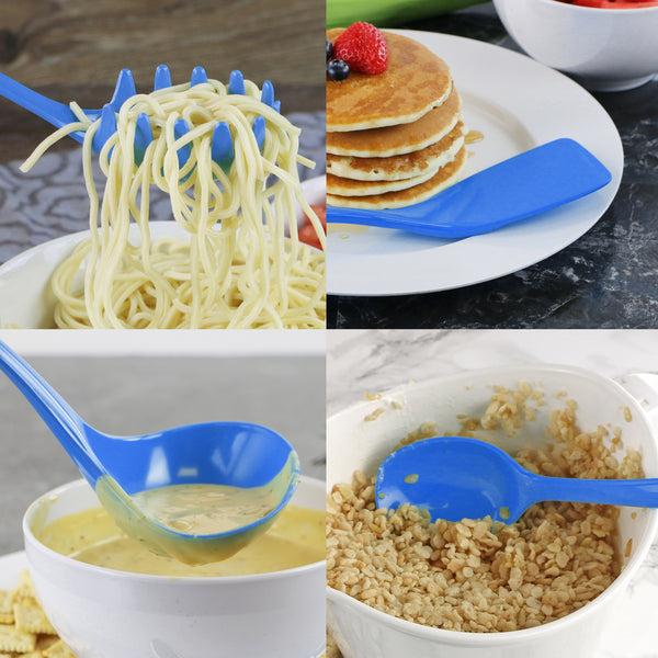 Reston Lloyd 6pc Utensil Set Azure