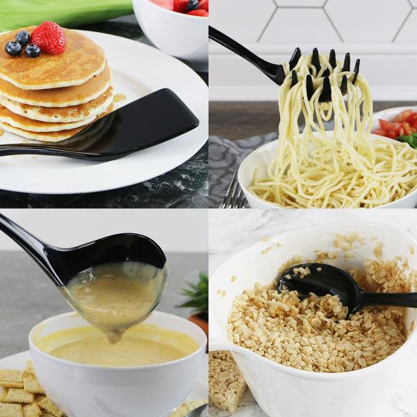 Reston Lloyd 6pc Utensil Set Charcoal