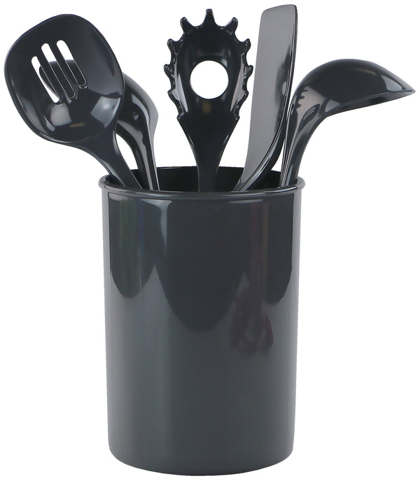 reston lloyd 6pc Utensil Set Charcoal