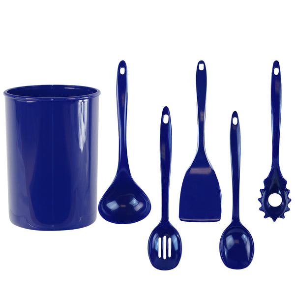 Reston Lloyd 6pc Utensil Set Indigo