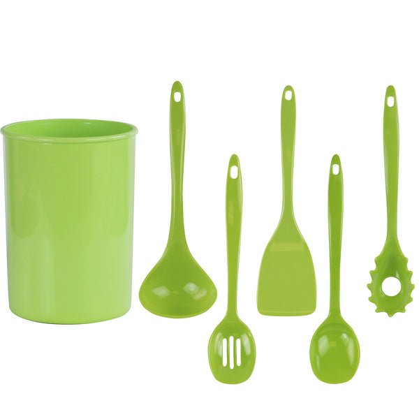 Reston Lloyd 6pc Utensil Set Lime