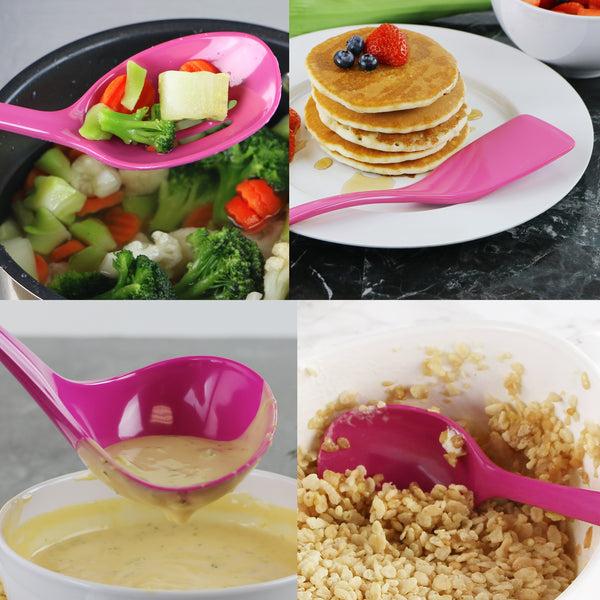 Reston Lloyd 6pc Utensil Set Magenta