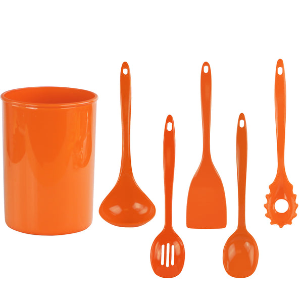 Reston Lloyd 6pc Utensil Set Orange