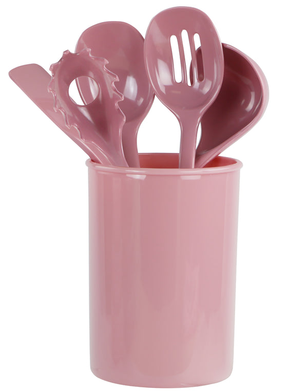 reston lloyd 6pc Utensil Set Pink