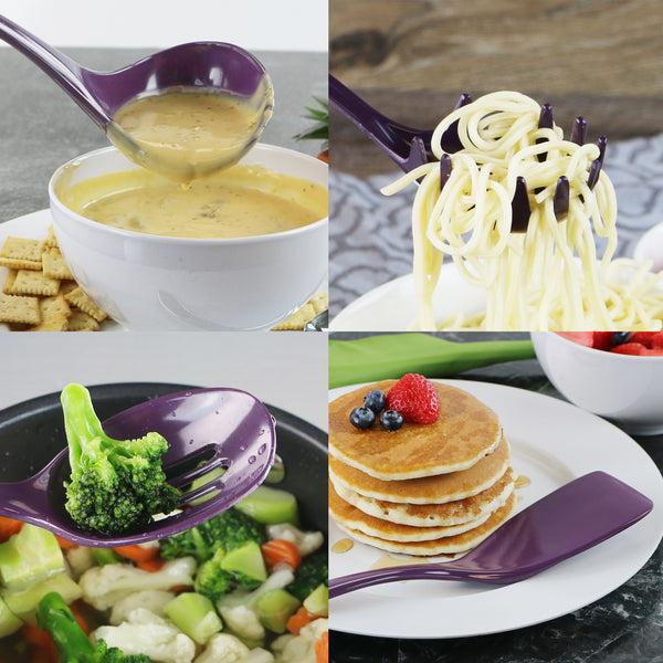 Reston Lloyd 6pc Utensil Set Plum