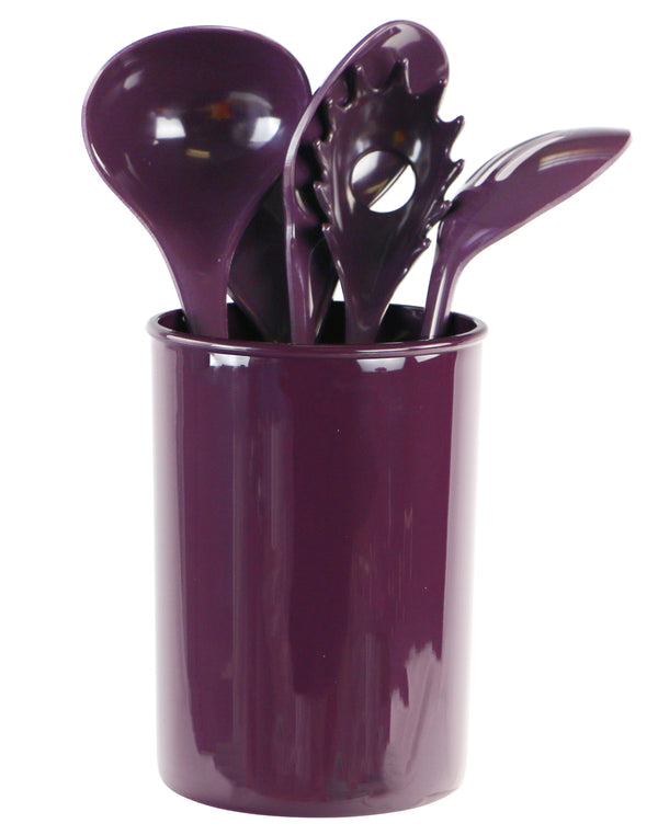 reston lloyd 6pc Utensil Set Plum