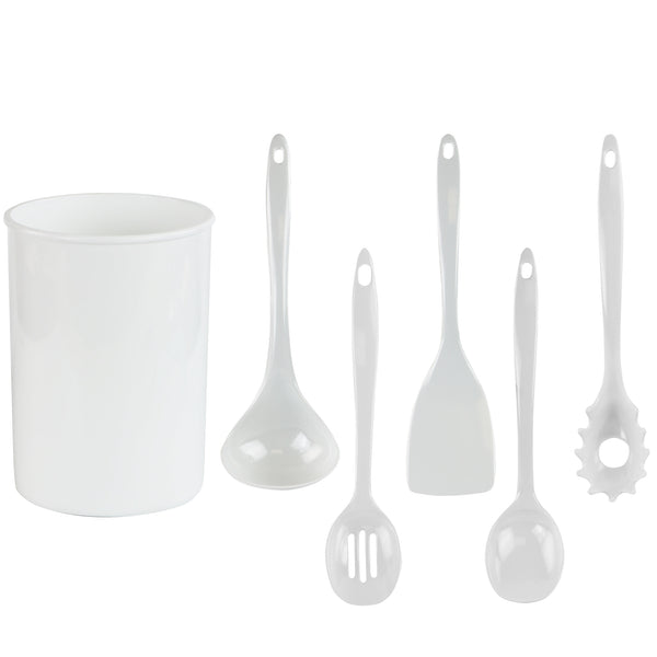 Reston Lloyd 6pc Utensil Set White