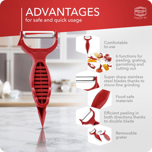 Reston Lloyd Börner 6 In 1 Peeler