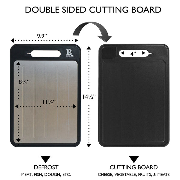 Reston Lloyd Cutting Board/Defroster & More Black