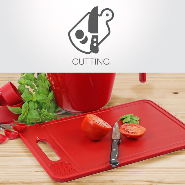 Reston Lloyd Cutting Board/Defroster & More Red