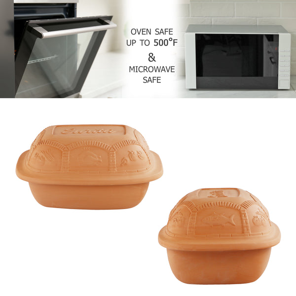 Reston Lloyd Eurita Clay Roaster 4 Quarts