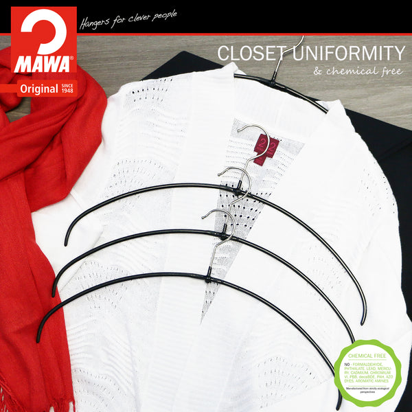 Reston Lloyd Euro Ultra Thin 36-PT Hanger Black