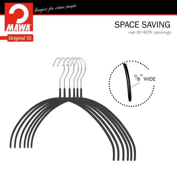 Reston Lloyd Euro Ultra Thin 40-PT Hanger Black