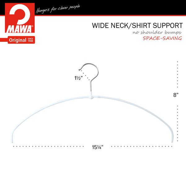 Reston Lloyd Euro Ultra Thin 40-PT Hanger White