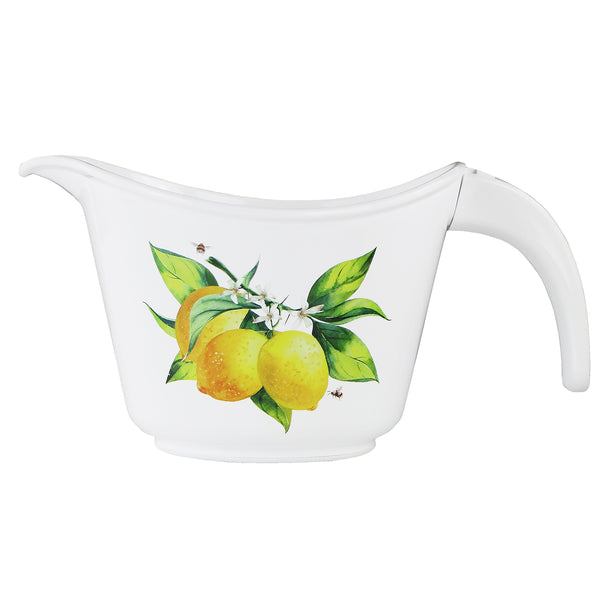 Reston Lloyd Reston Lloyd Melamine Batter Bowl With Pour Spout And Detachable Handle Fresh Lemons