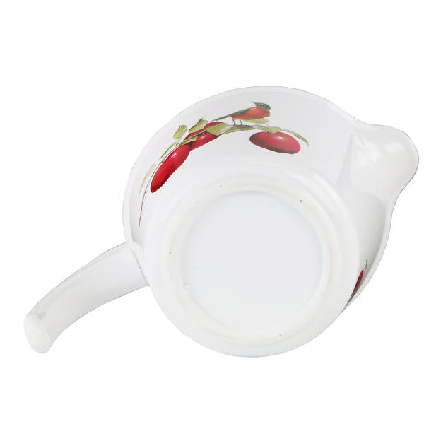 Reston Lloyd Reston Lloyd Melamine Batter Bowl With Pour Spout And Detachable Handle Harvest Apples