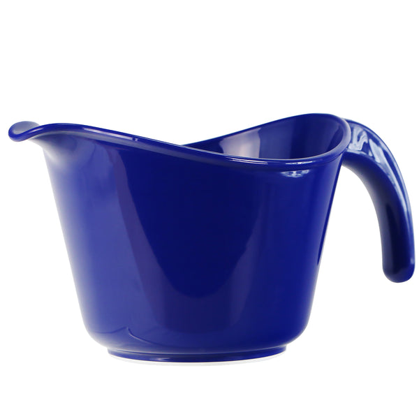 reston lloyd Reston Lloyd Melamine Batter Bowl with Pour Spout and Detachable Handle Indigo