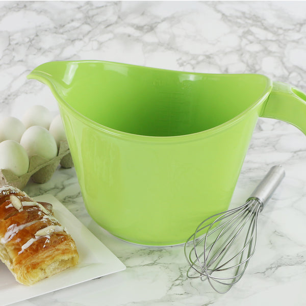 Reston Lloyd Reston Lloyd Melamine Batter Bowl With Pour Spout And Detachable Handle Lime