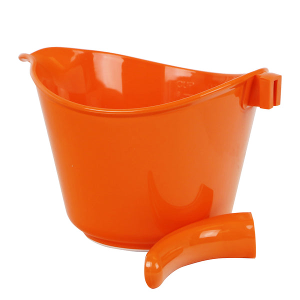 Reston Lloyd Reston Lloyd Melamine Batter Bowl With Pour Spout And Detachable Handle Orange