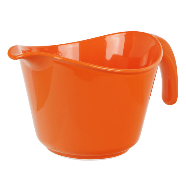 reston lloyd Reston Lloyd Melamine Batter Bowl with Pour Spout and Detachable Handle Orange