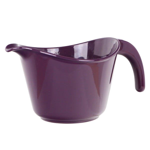 reston lloyd Reston Lloyd Melamine Batter Bowl with Pour Spout and Detachable Handle Plum
