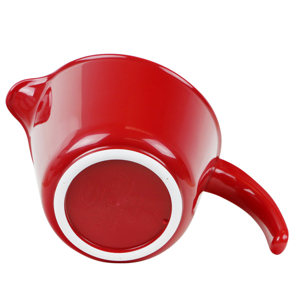 Reston Lloyd Reston Lloyd Melamine Batter Bowl With Pour Spout And Detachable Handle Red