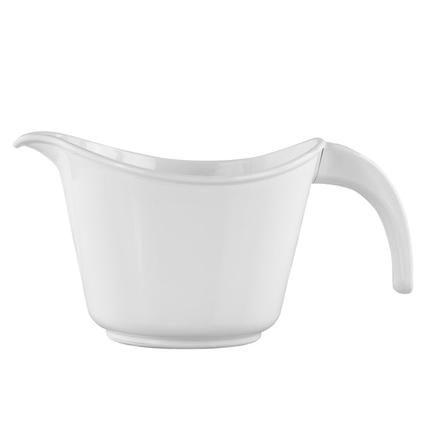 Reston Lloyd Reston Lloyd Melamine Batter Bowl With Pour Spout And Detachable Handle White