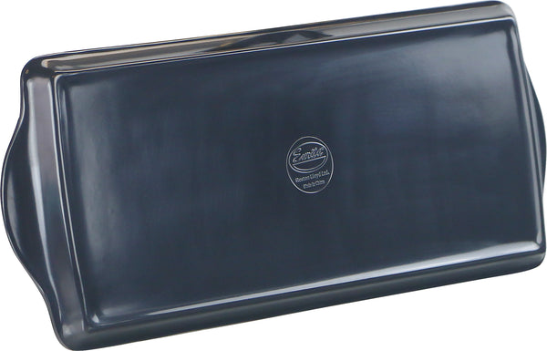 Reston Lloyd Reston Lloyd Melamine Plastic Tidbit Tray BPA-Free Food Safe Multipurpose Platter Serving Tray Bathroom/Table Organizer Charcoal