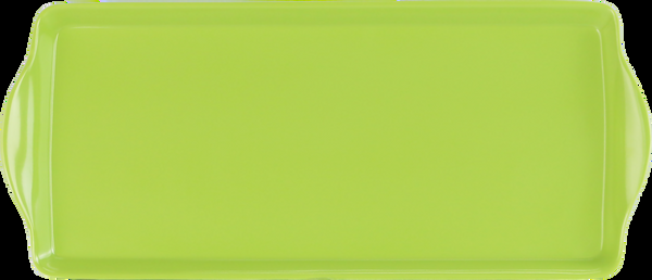 reston lloyd Reston Lloyd Melamine Plastic Tidbit Tray BPA-Free Food Safe Multipurpose Platter Serving Tray Bathroom/Table Organizer Lime