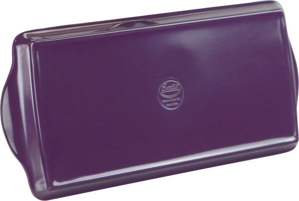 Reston Lloyd Reston Lloyd Melamine Plastic Tidbit Tray BPA-Free Food Safe Multipurpose Platter Serving Tray Bathroom/Table Organizer Plum