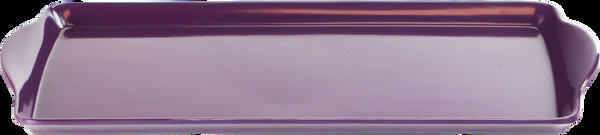 Reston Lloyd Reston Lloyd Melamine Plastic Tidbit Tray BPA-Free Food Safe Multipurpose Platter Serving Tray Bathroom/Table Organizer Plum