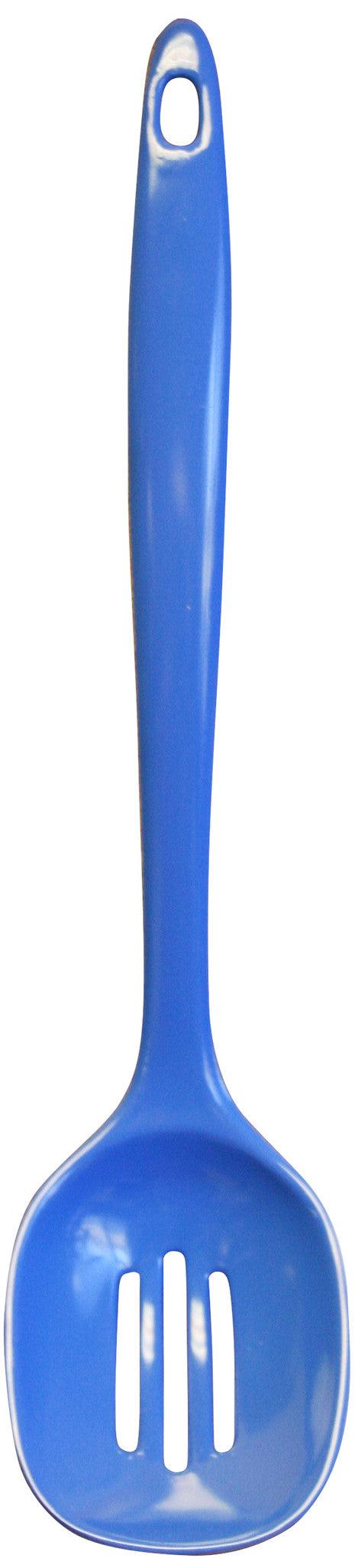 reston lloyd Melamine Slotted Spoon Azure