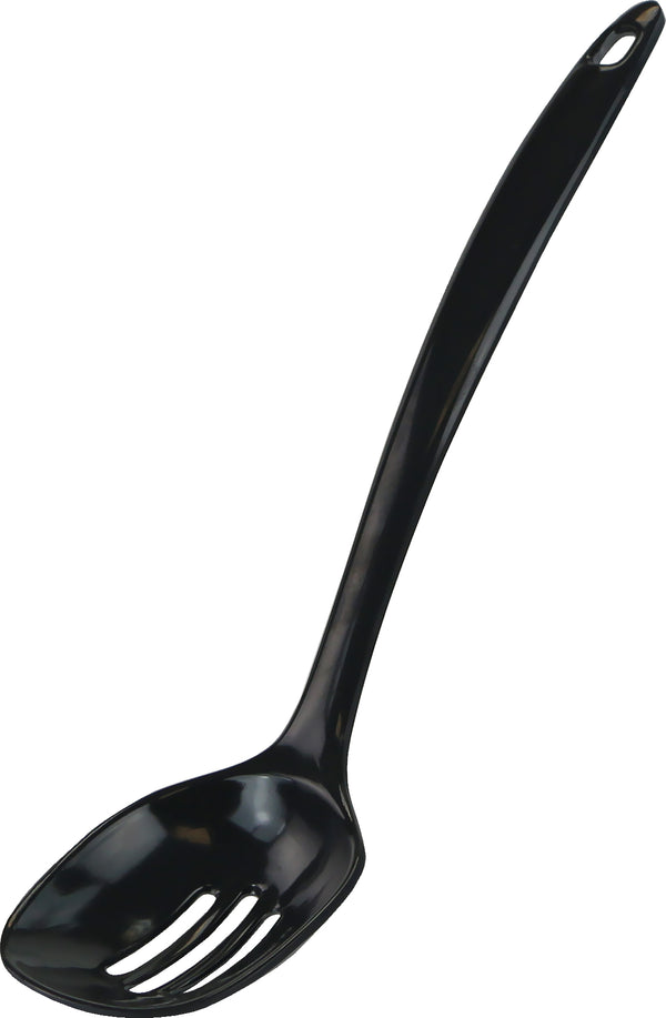 Reston Lloyd Melamine Slotted Spoon Black