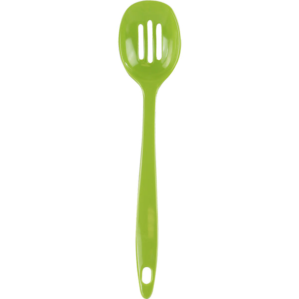 reston lloyd Melamine Slotted Spoon Lime
