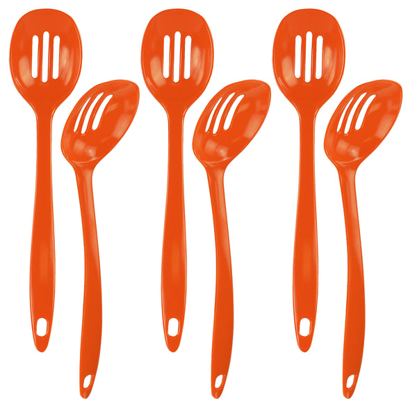 Reston Lloyd Melamine Slotted Spoon Orange