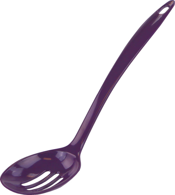 Reston Lloyd Melamine Slotted Spoon Plum