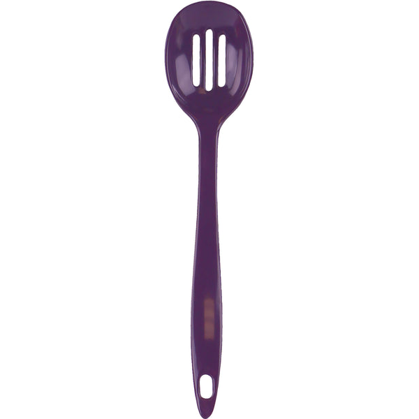 reston lloyd Melamine Slotted Spoon Plum