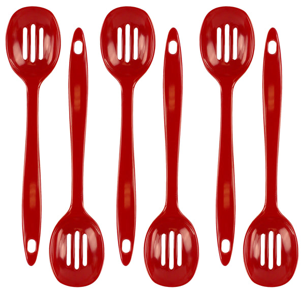 Reston Lloyd Melamine Slotted Spoon Red
