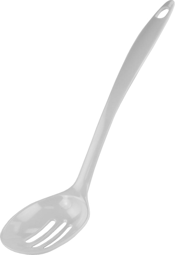 Reston Lloyd Melamine Slotted Spoon White