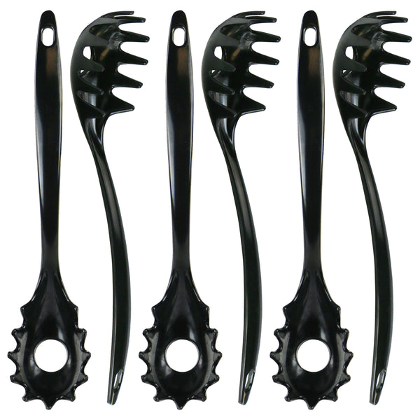 Reston Lloyd Melamine Spaghetti Fork Black